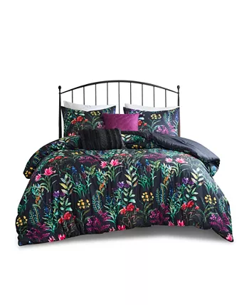 Madison Park Tasha Floral 5-Pc. Comforter Set， Full Queen