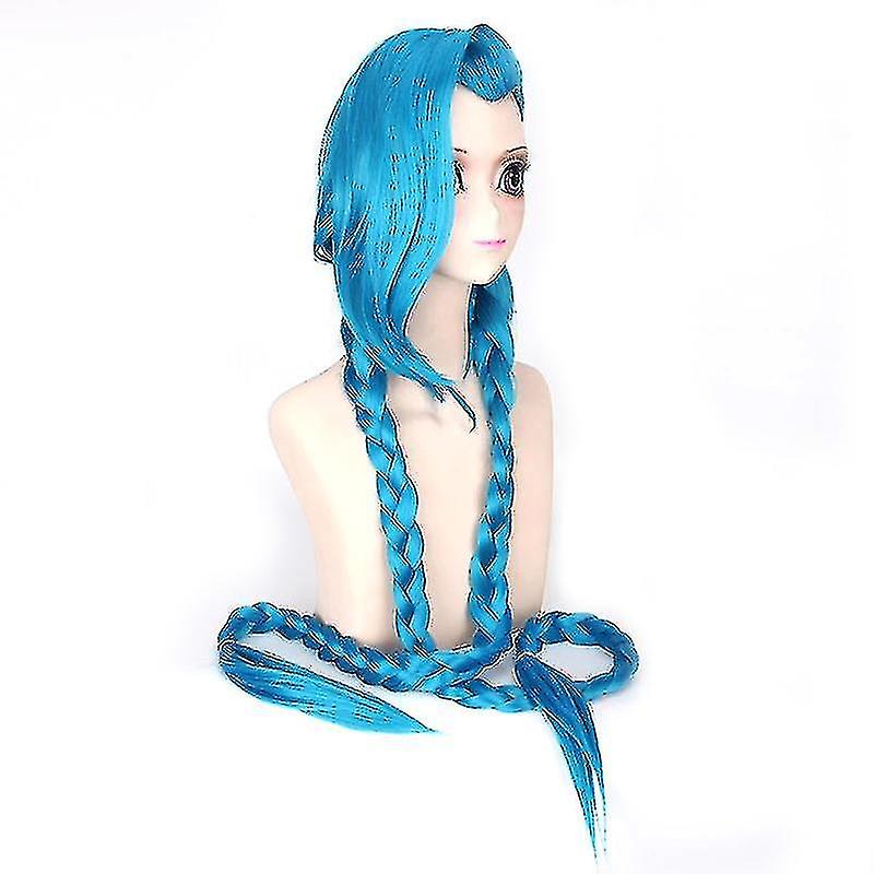 120cm Jinx Wig Jinx Braids The Loose Cannon Wig With Plaits