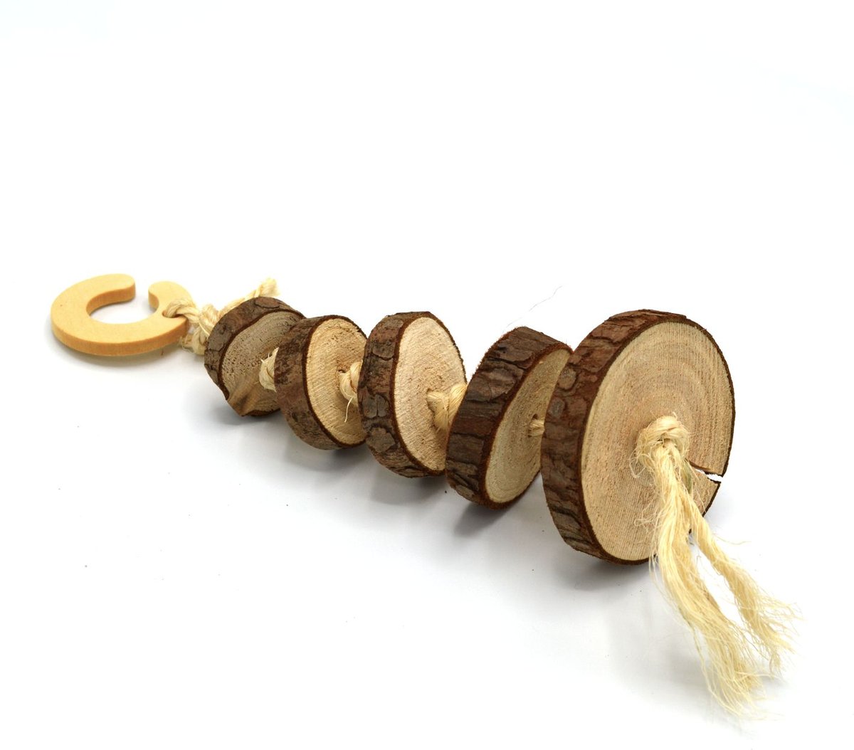 Oxbow Enriched Life Wood Disk Dangler Small Animal Toy