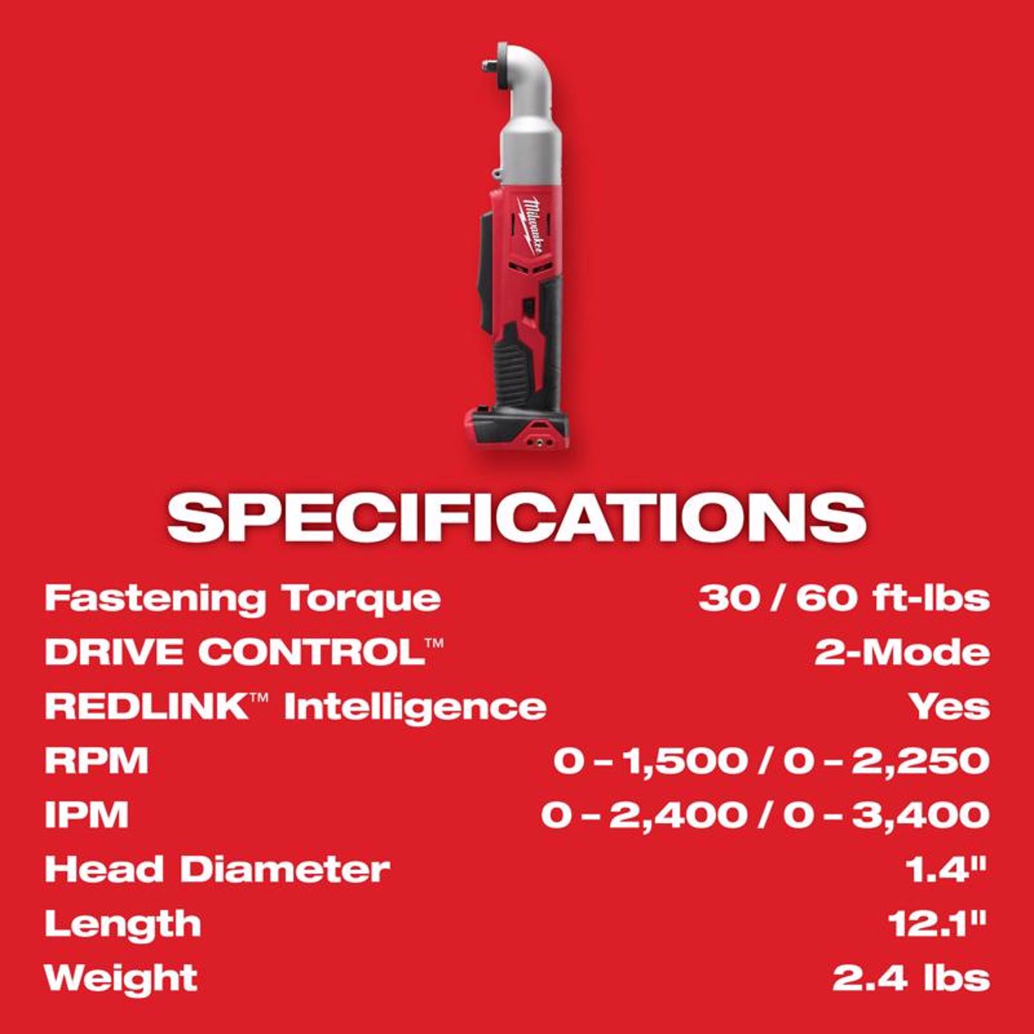 MW M18 18 V 3/8 in. Cordless Brushed Impact Wrench Tool Only