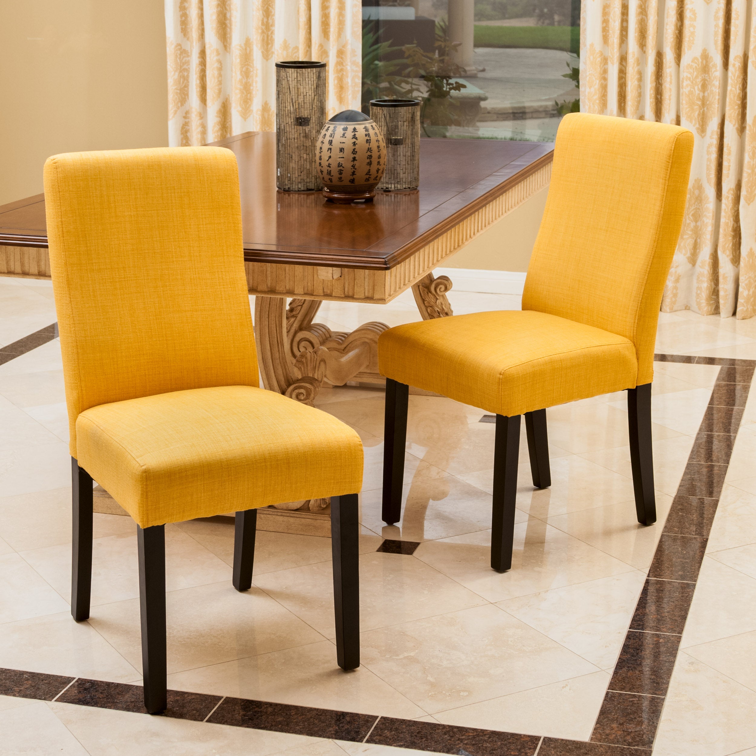 Heath Fabric Dining Chair (Set of 2)