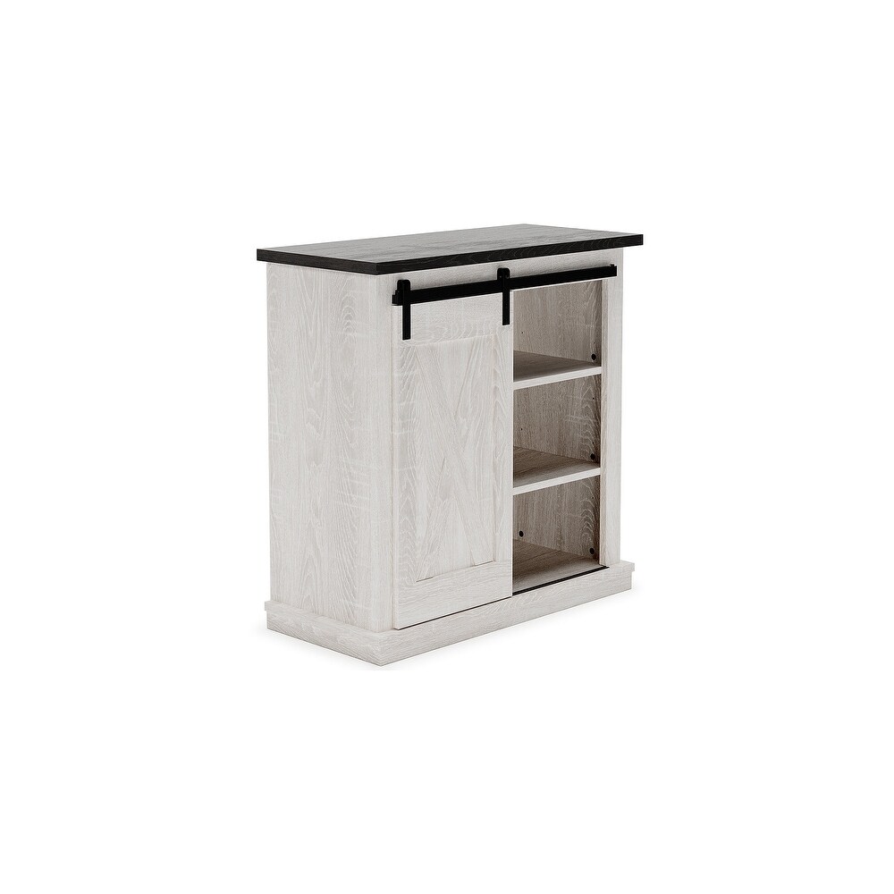 Dorrinson Antique White Accent Cabinet   32\