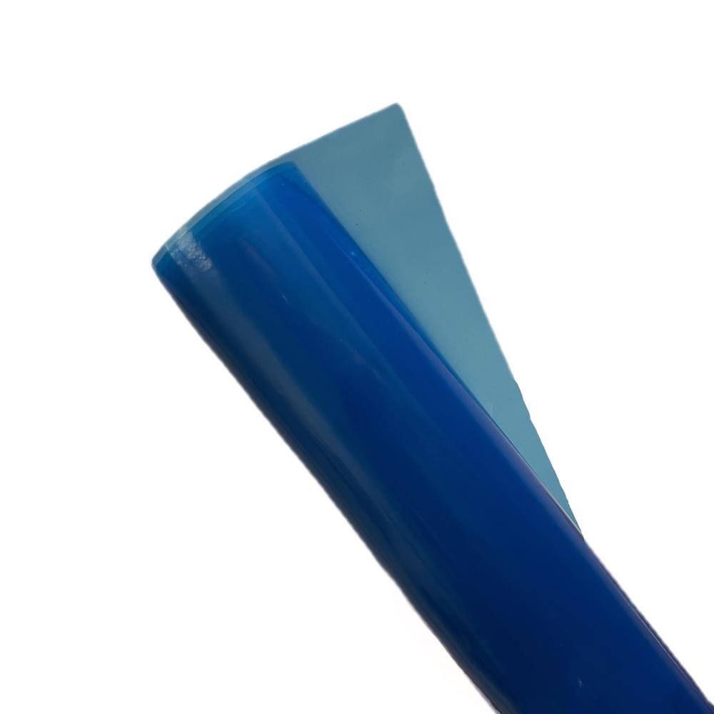 Proteco 100 sq. ft. 3-1516 ft. x 25-716 ft. x 6mil Blue Polyethylene Moisture Barrier and Vapor Barrier underlayment DKM-6MB