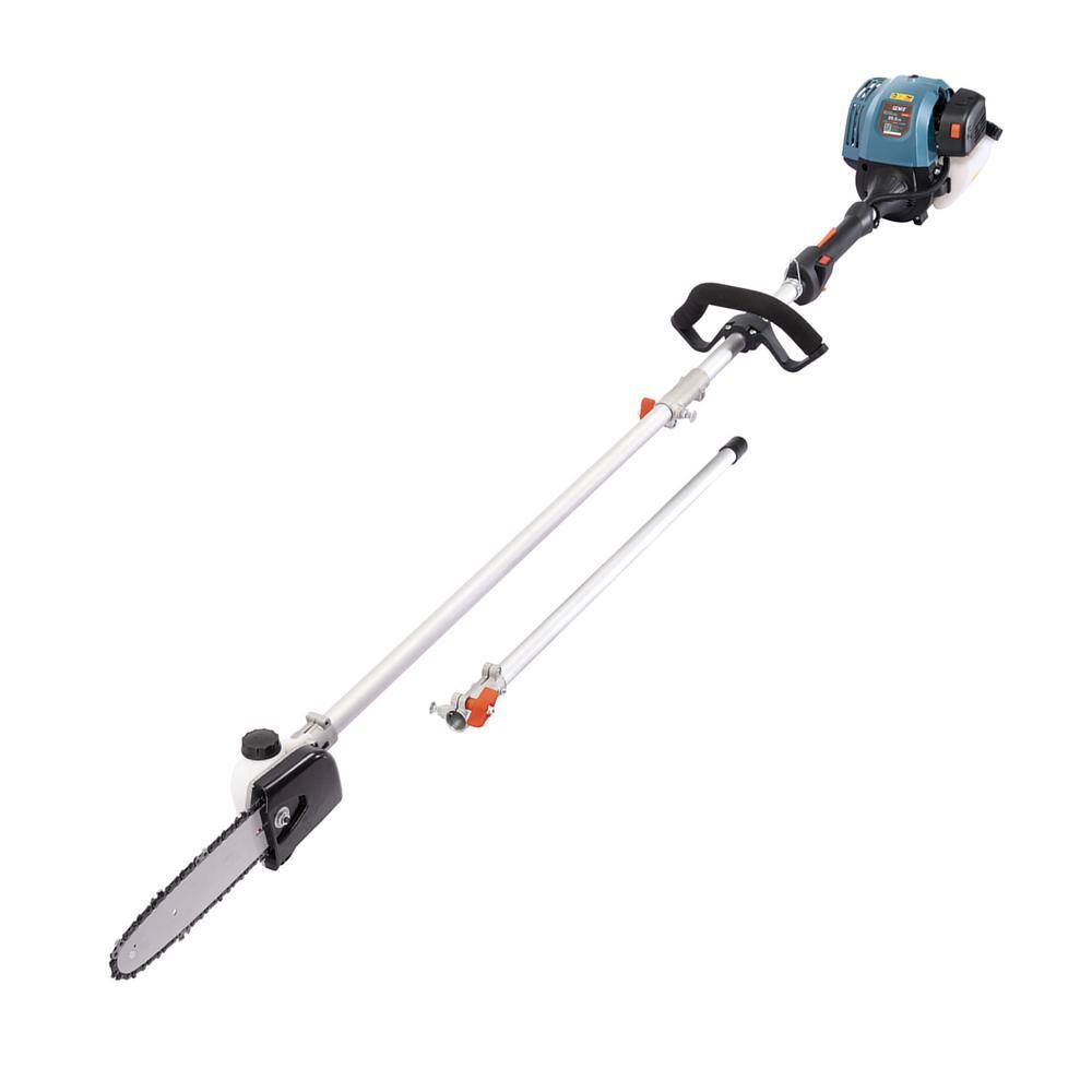 Senix 26.5 cc Gas 4 Cycle Attachment Capable Pole Saw with a Reach of up to 15 ft. CSP4QL-L