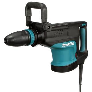 Makita 14 Amp SDS-MAX Corded Variable Speed 20 lb. Demolition Hammer w Soft Start Side Handle Bull Point and Hard Case HM1203C