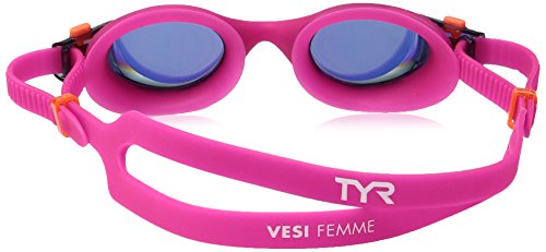 Tyr Sports Inc Vesi Mirrored Goggle Womens Fit 760Gold/Pink