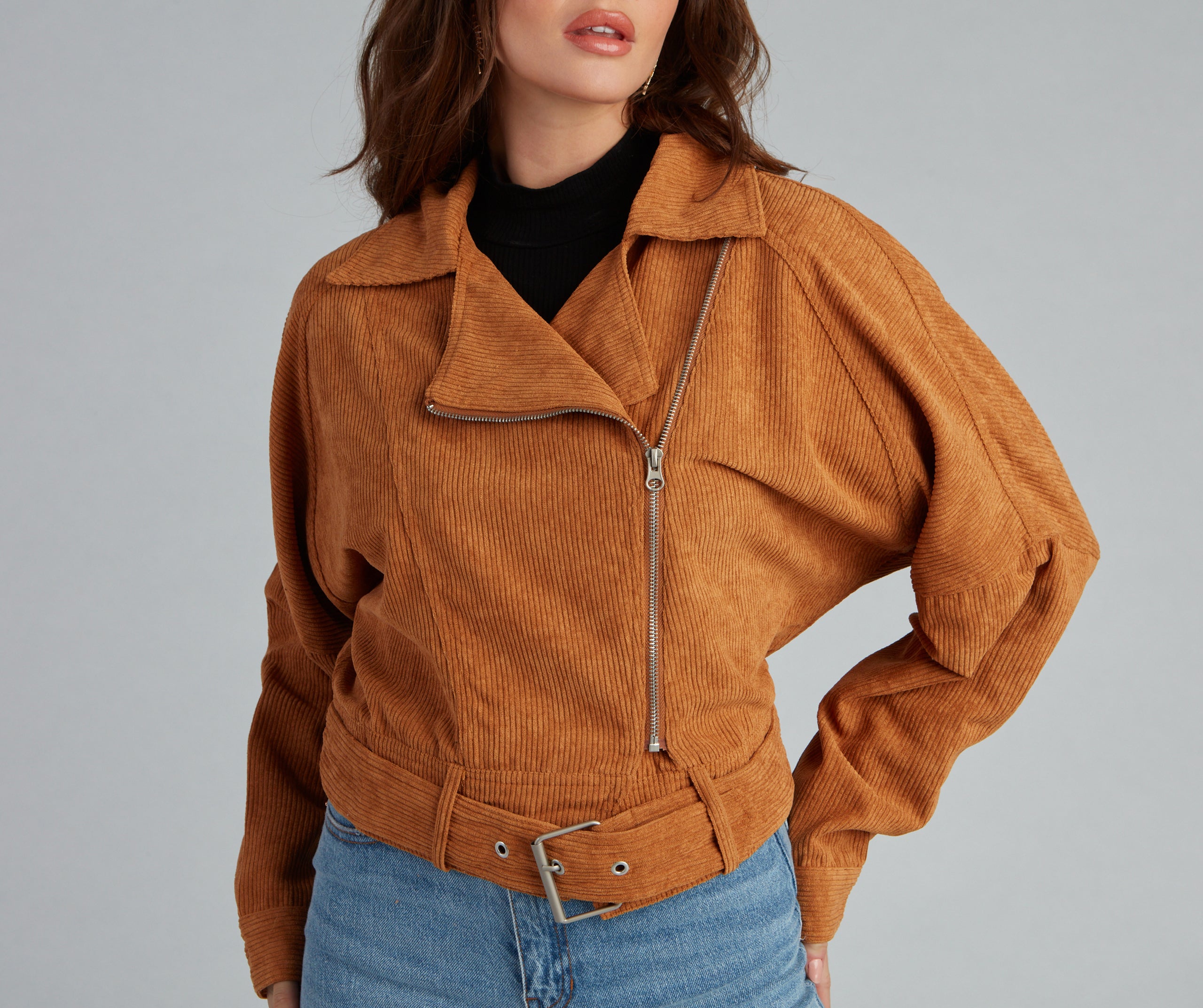 Biker Girl Moment Corduroy Jacket