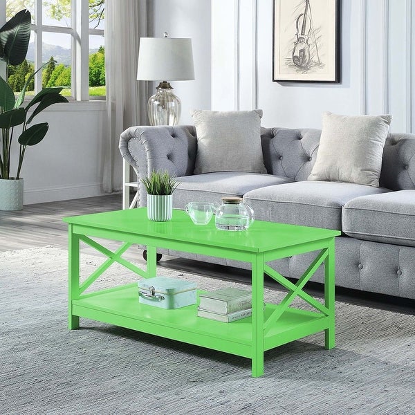 Oxford Coffee Table with Shelf