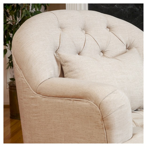 Anastasia Tufted Chair Christopher Knight Home