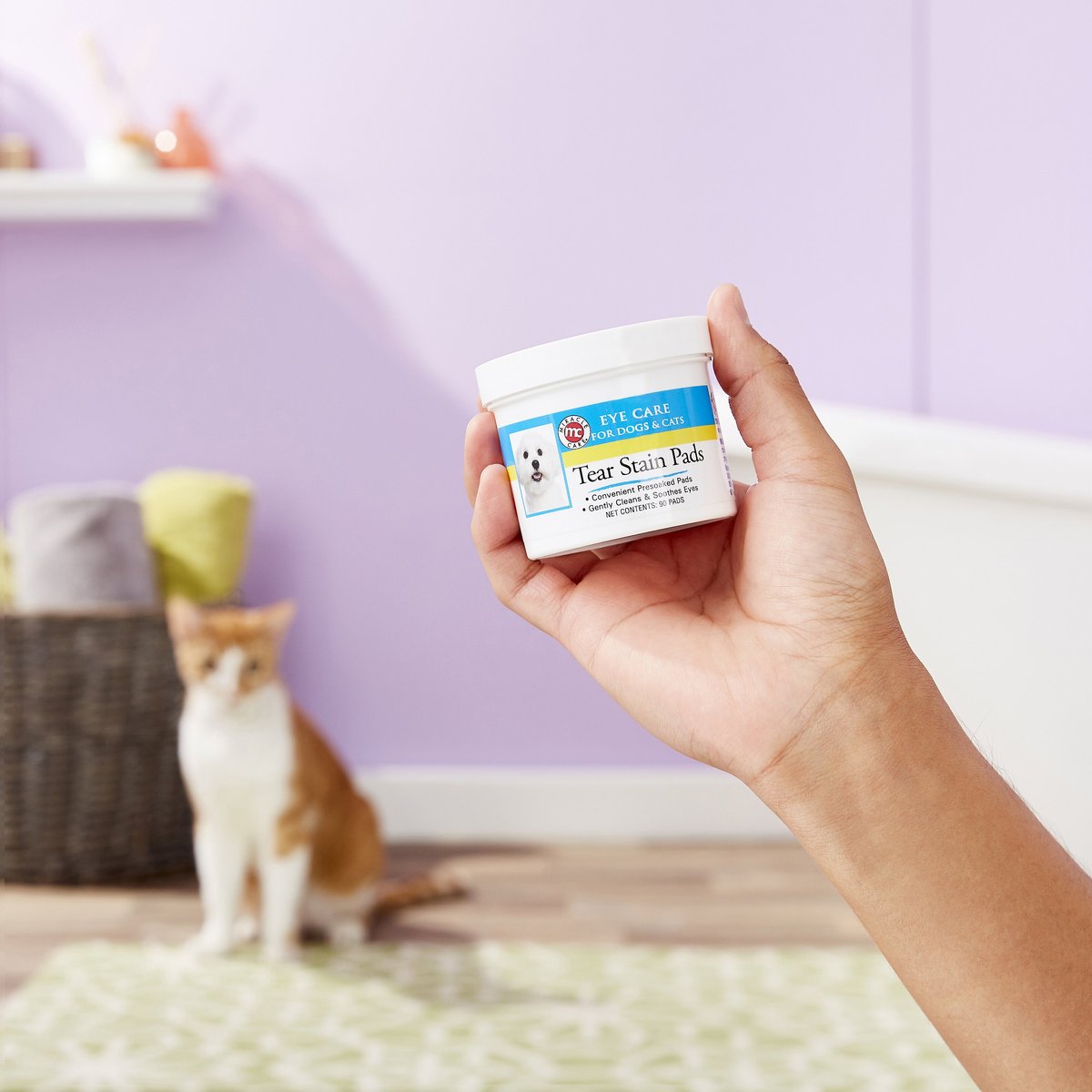 Miracle Care Eye Clear Cleaning Pads for Dogs and Cats