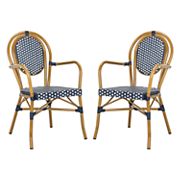 Safavieh Indoor / Outdoor Bistro Arm Chair 2-piece Set