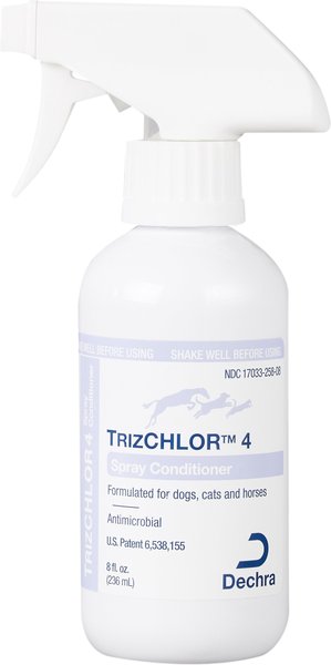 TrizCHLOR 4 Spray Conditioner for Dogs， Cats and Horses