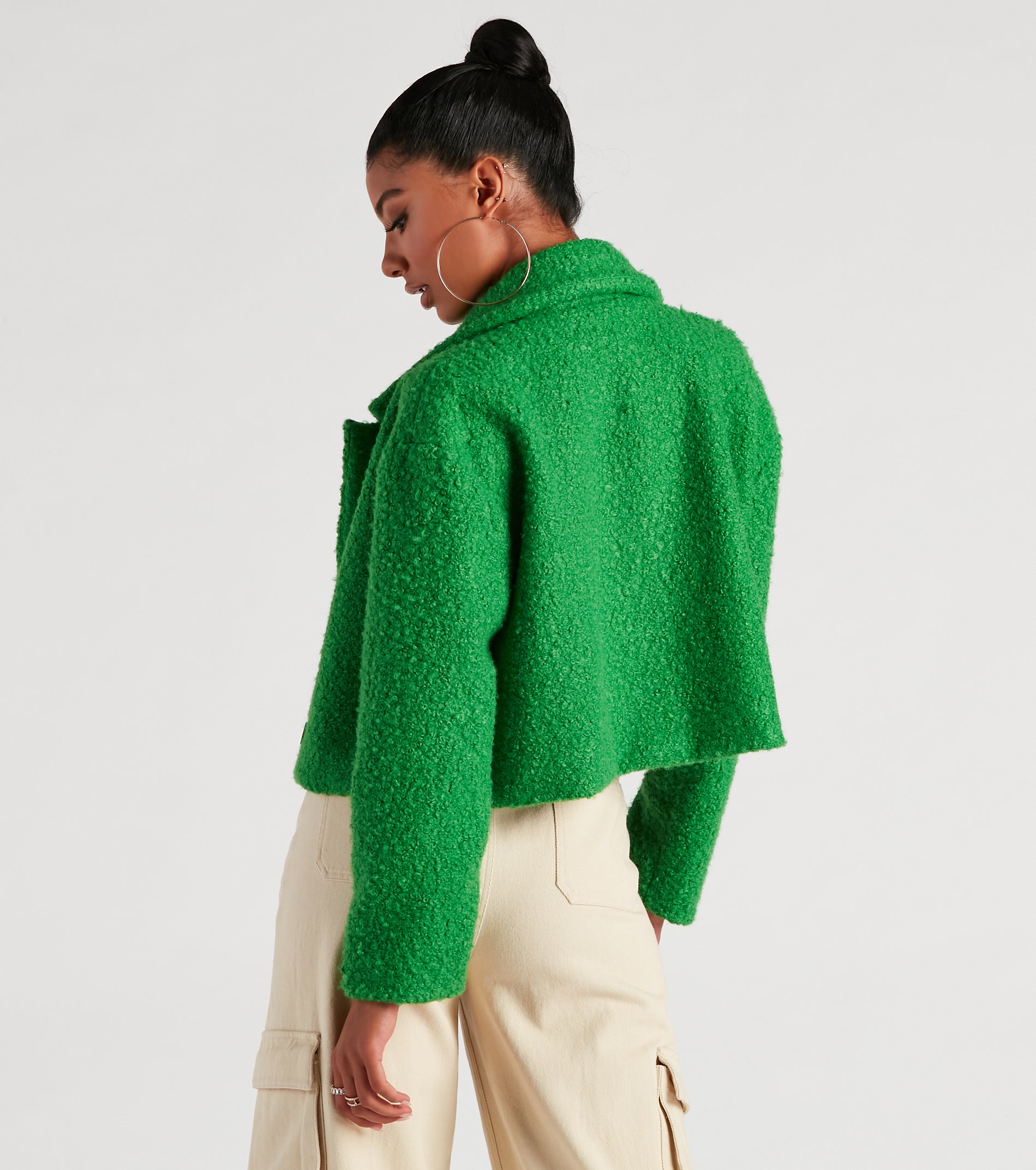 Cozy In The City Faux Sherpa Coat