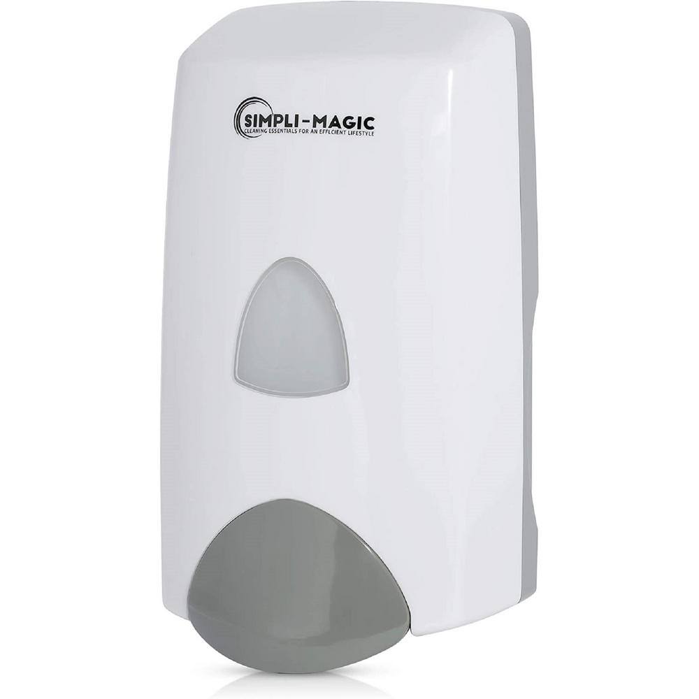 THE CLEAN STORE White Soap and Hand Sanitizer Dispenser Commercial Hand Sanitizer Dispenser 233