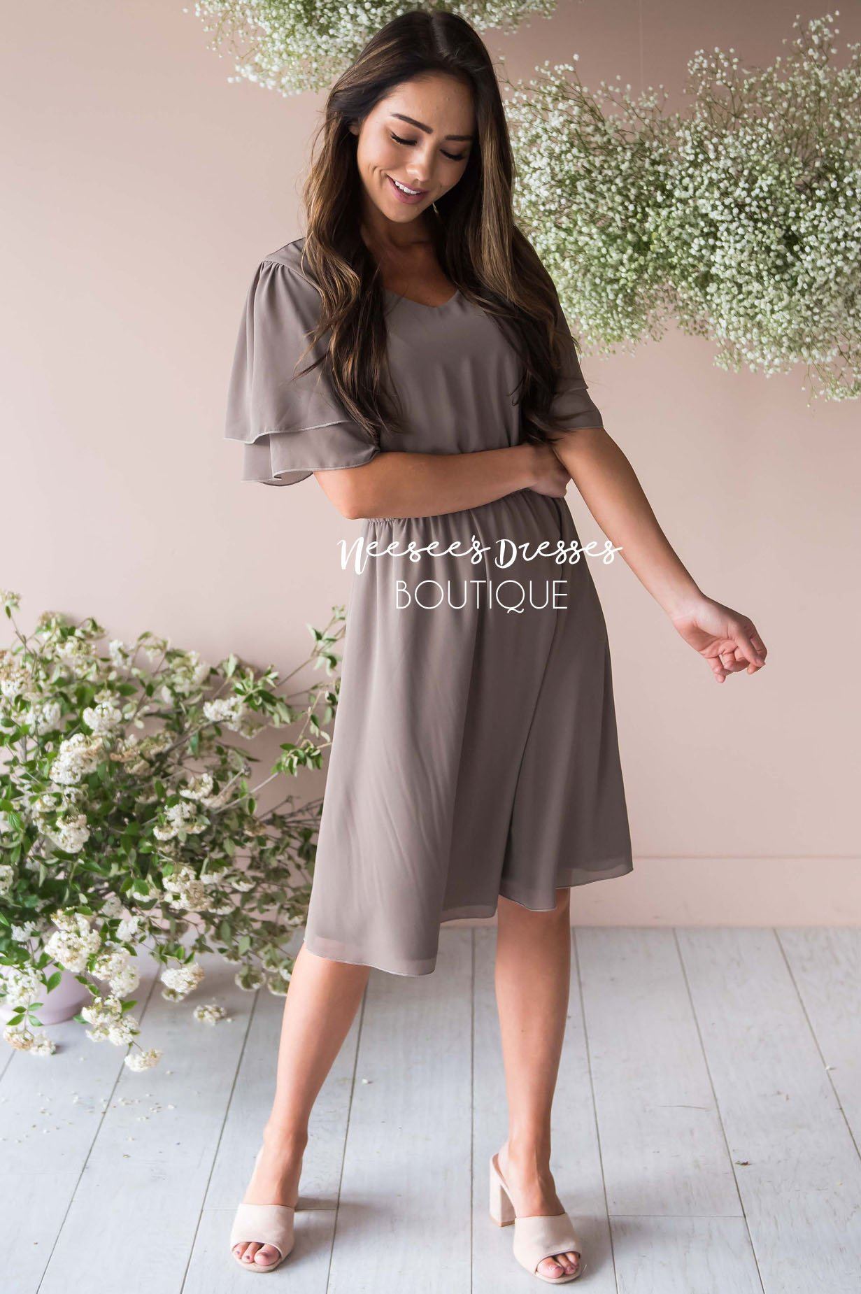 The Claire Chiffon Dress