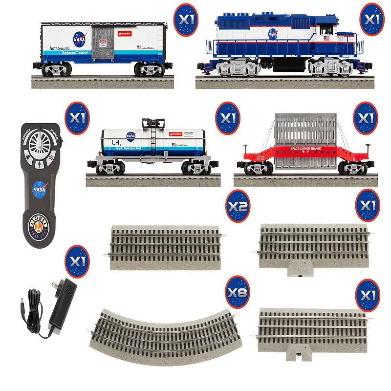 Lionel Space Launch LionChief Bluetooth 5.0 Freight Train Set