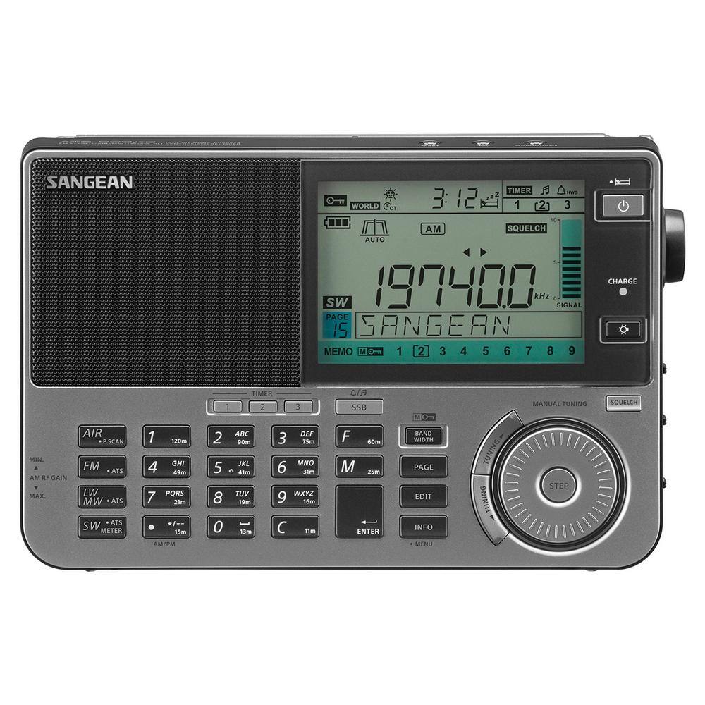 Sangean The Ultimate FMSWMWLWAir Multi-Band Radio ATS-909X2