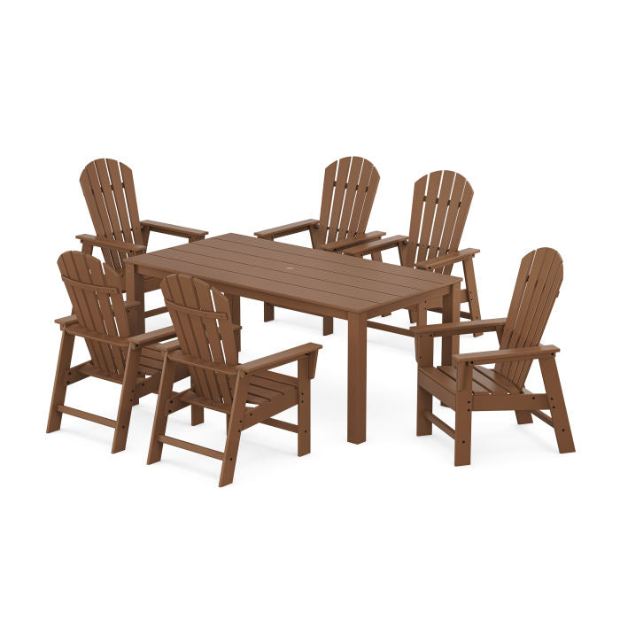 Polywood South Beach 7-Piece Parsons Dining Set PWS2313-1