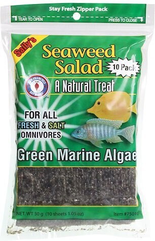 San Francisco Bay Brand Seaweed Salad Green Marine Algae Sheets Fish Food