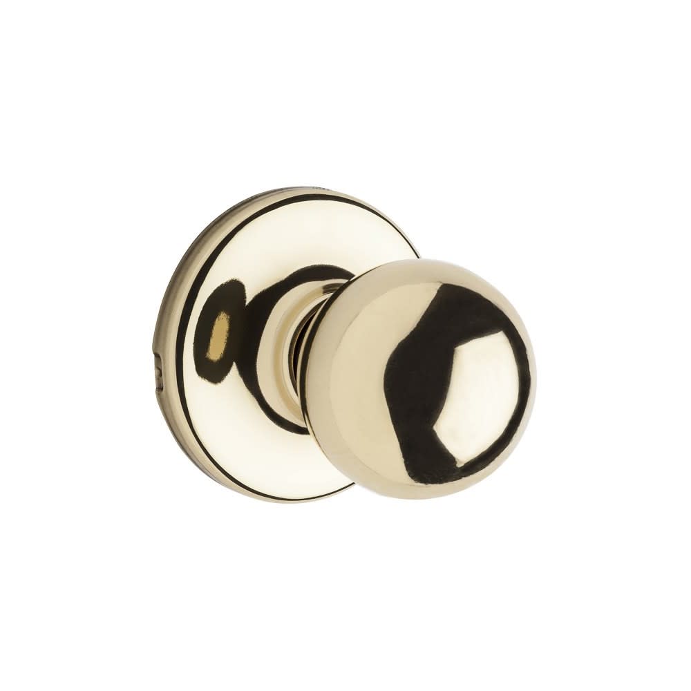 Polished Brass Hall/Closet Polo Passage Door Knob