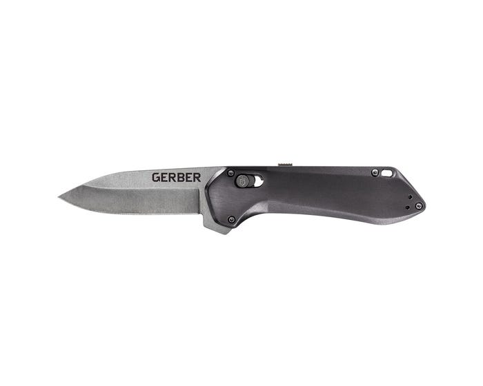 Gerber Highbrow Compact Grey Fine Edge Knife - 601200003