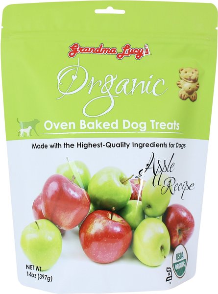 Grandma Lucy's Organic Apple Oven Baked Dog Treats