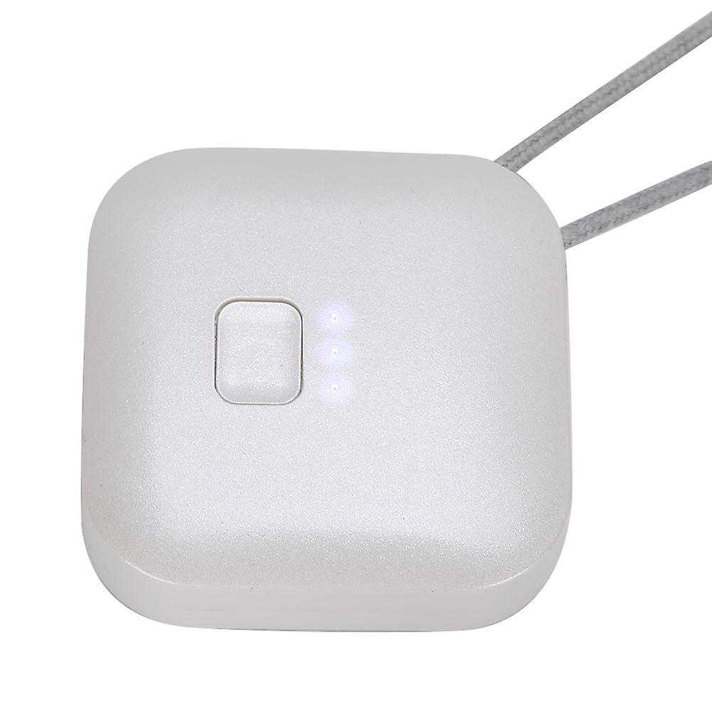 Portable Wearable Air Purifier Usb Personal Mini Negative Ion Necklace Air Freshenerwhite