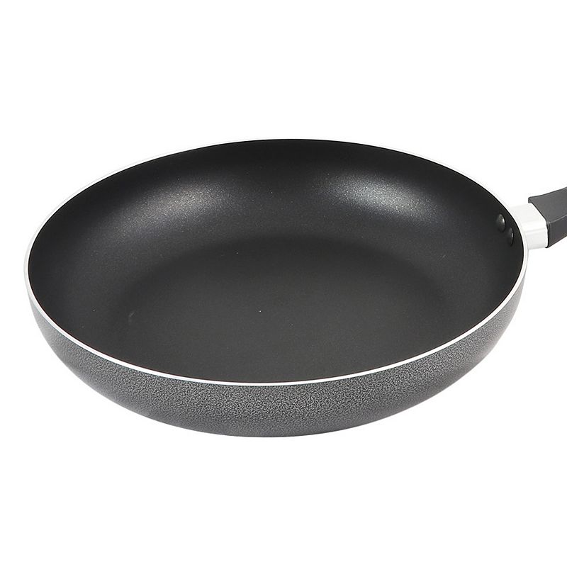 Oster Cocina Clairborne 12 Inch Aluminum Frying Pan in Charcoal Grey