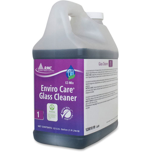 Rochester Midland Enviro Care Glass Cleaner | Non-Streaking， 1.9L， PE | RCM12001099