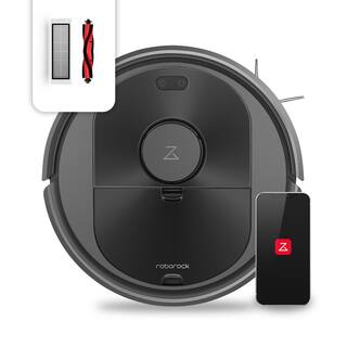 ROBOROCK Q5-BLK Robot Vacuum with LiDAR Navigation Bagless Washable Filter Multisurface in Black Roborock Q5-BLK