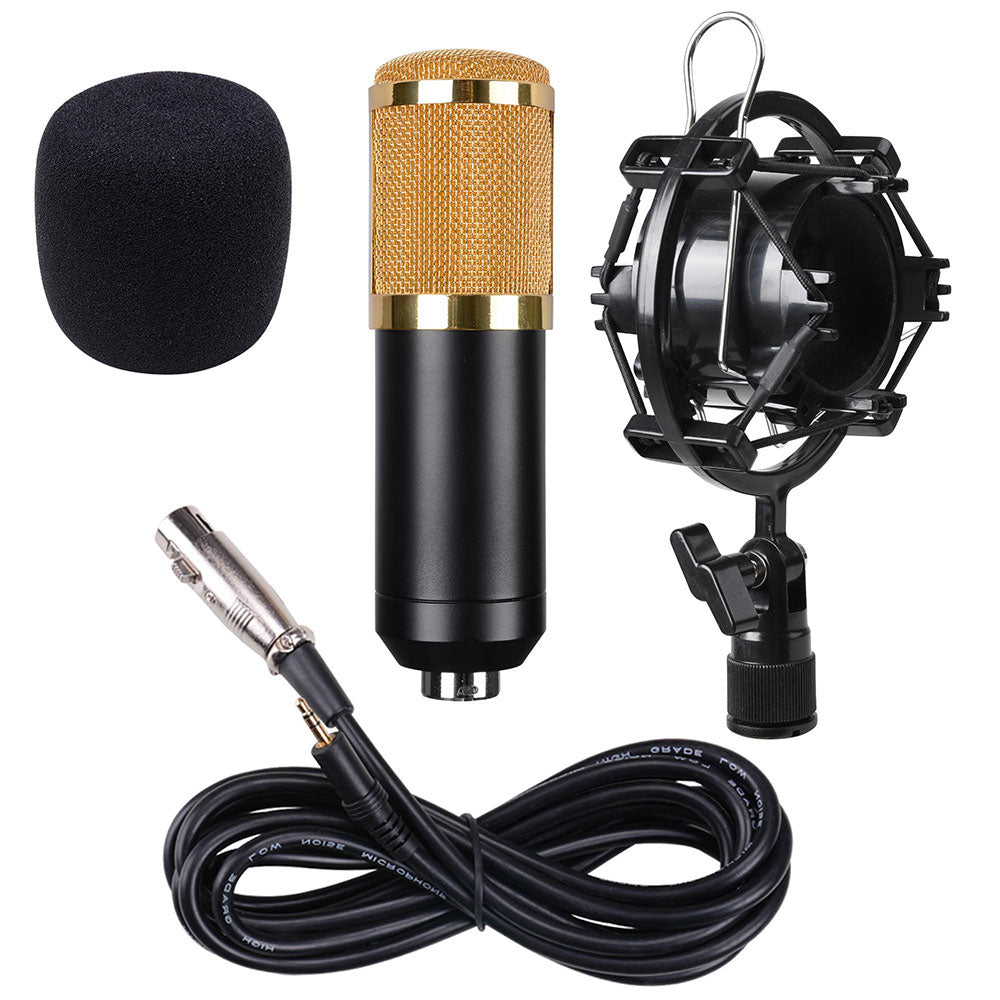 Yescom BM800 Condenser Microphone & Shock Mount Kit