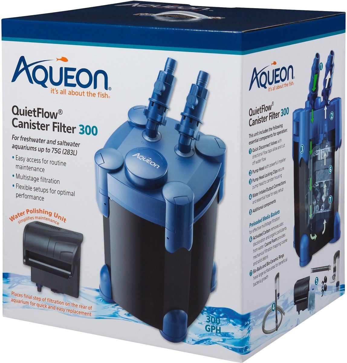 Aqueon QuietFlow Canister Filter