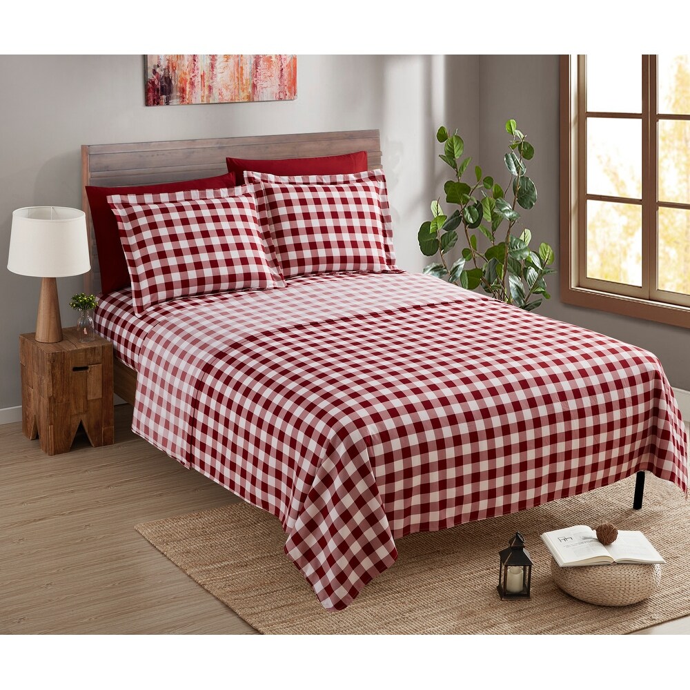 Nestl Printed Sheet Set   Ultra Soft Deep Pocket Bed Sheets