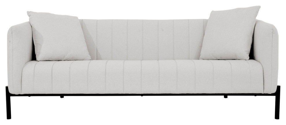 First of A Kind Jaxon Sofa Light Gray   Transitional   Sofas   by First of a Kind USA Inc  Houzz