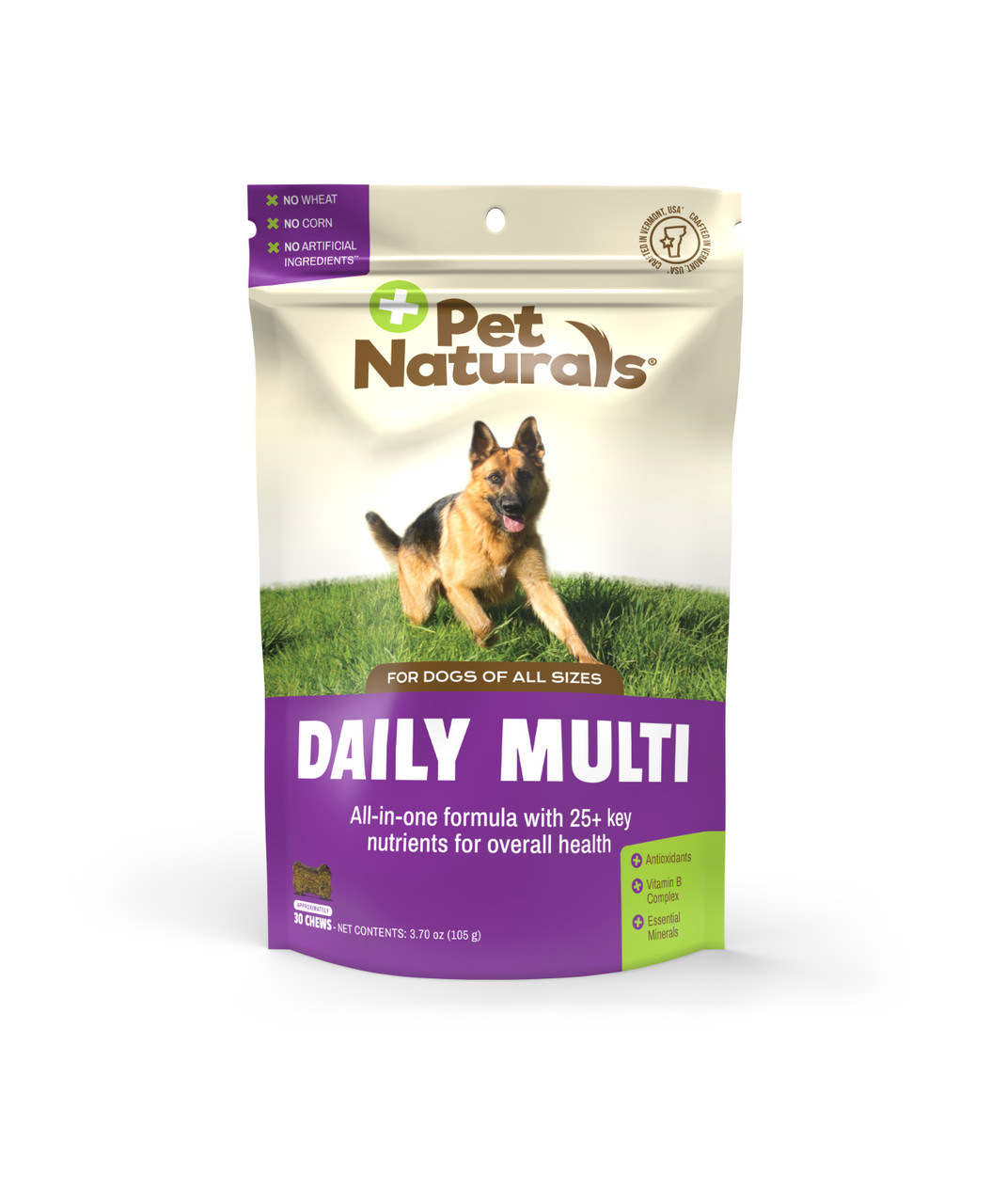 Pet Naturals Daily Multi Chicken Dog Chews， 30 Ct.