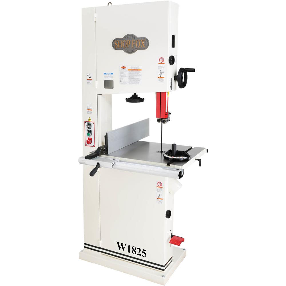 Shop Fox Bandsaw 220V 3HP 1 Phase Heavy Duty ;