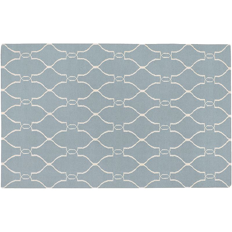 Artisan Weaver Bristow Lattice Reversible Wool Rug