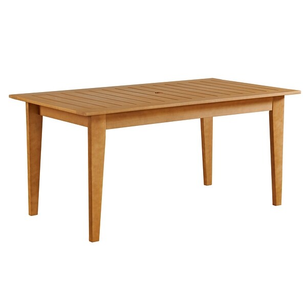 Barton Eucalyptus Wood Outdoor Dining Table