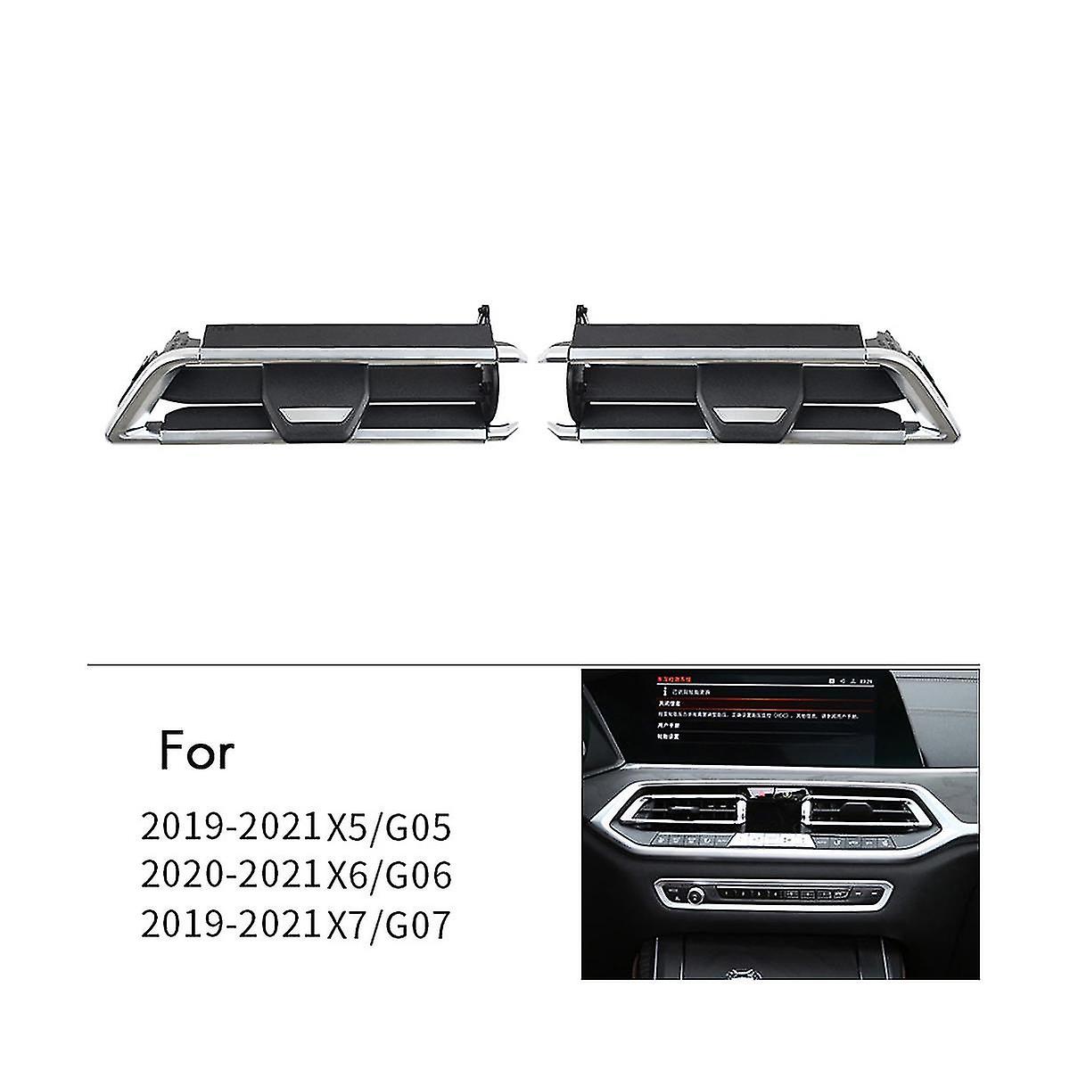 1pair Front Grille Clip Trim For X5 X6 X7 G05 G06 G07 Car A/c Outlet Repair Kits 64119458541 6411 9468 531