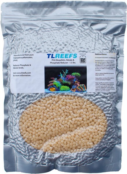 TL Reefs PHA Aquarium Biopellets， Nitrate and Phosphate Reducer