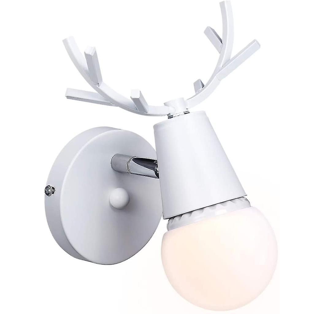 Creative Wall Light Modern Base Deer Head Nordic Style For Bedroom