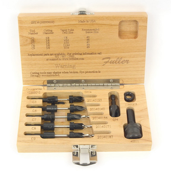 Big Horn 18938  10 5 Piece Taper Drill Set W. L. F...