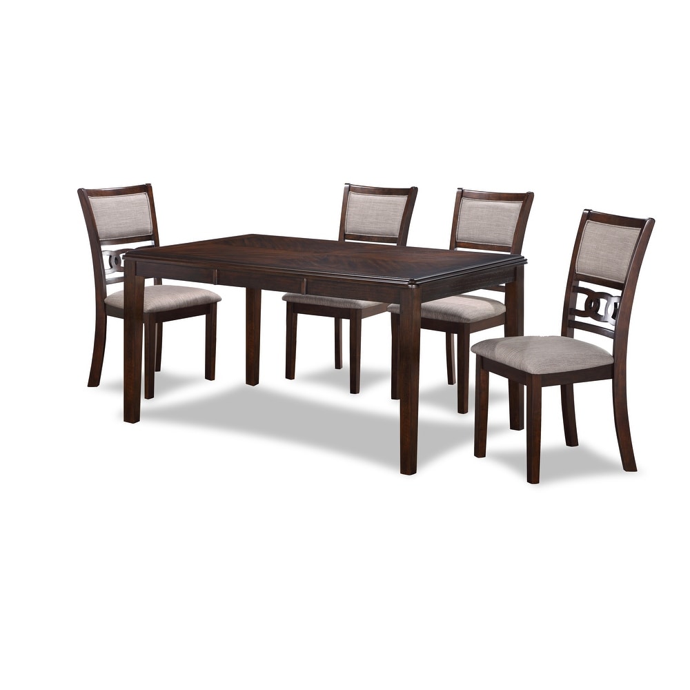 New Classic Furniture Cavan 5 piece Rectangle Dining Set