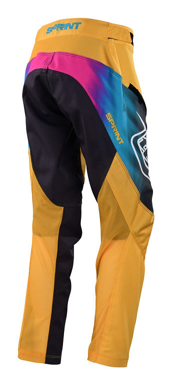 Troy Lee Designs Sprint Pant - Youth - Jet Fuel - Golden - 2022