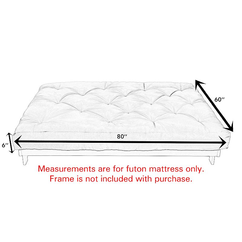 6-in. Futon Mattress