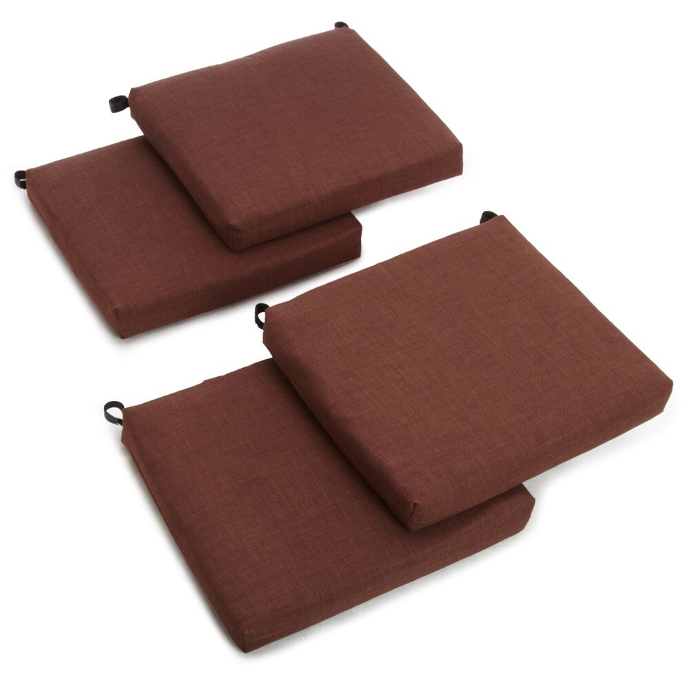 20 inch by 19 inch Outdoor Chair Cushions (Set of 4)   20 x 19