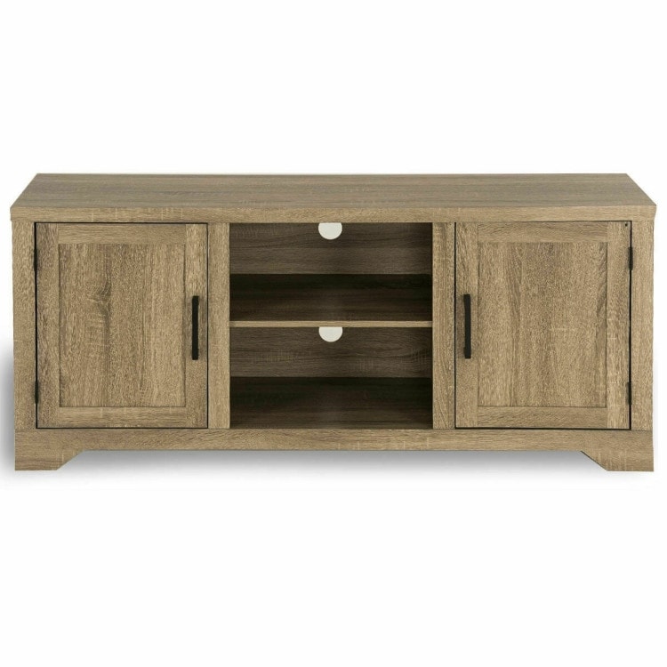 Rustic TV Stand Entertainment Center Storage Cabinet   58\