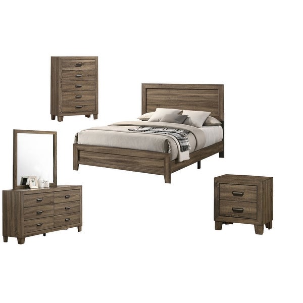 Best Quality Furniture Donna 5 Piece Bedroom Set with Chest - - 35934986