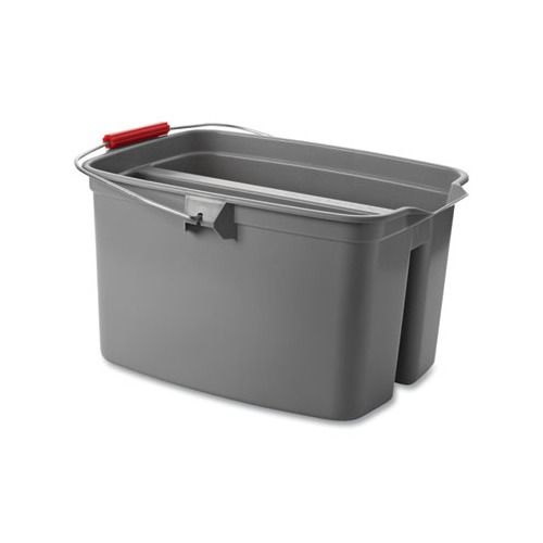 Rubbermaid 19 Quart Double Utility Pail  RCP262888GY