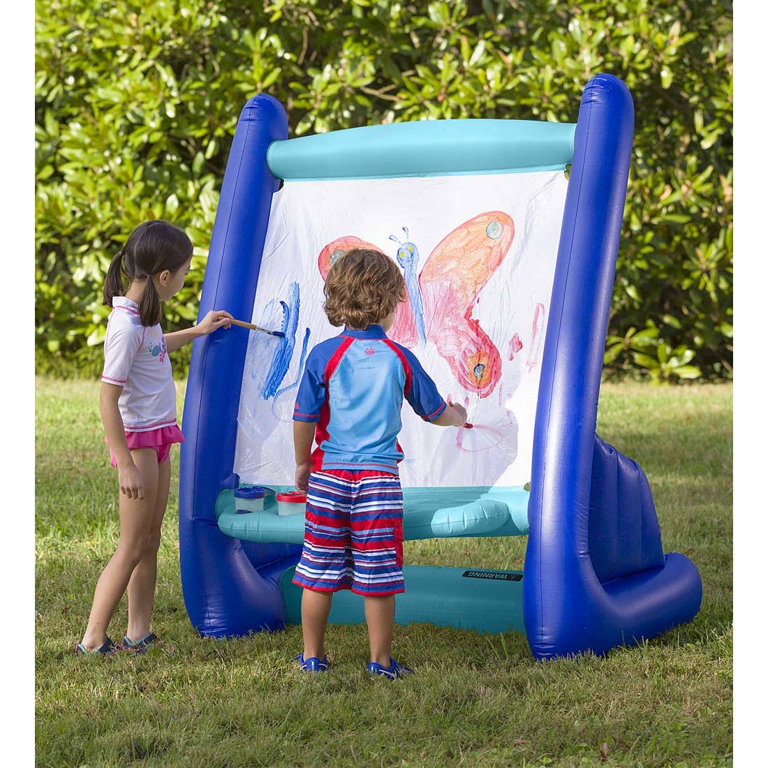 Single Sided Indoor & Outdoor Inflatable Easel by HearthSong